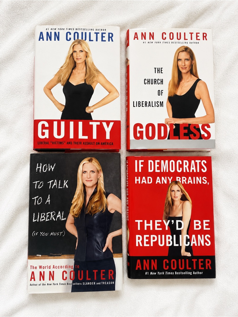 Four Books by Ann Coulter